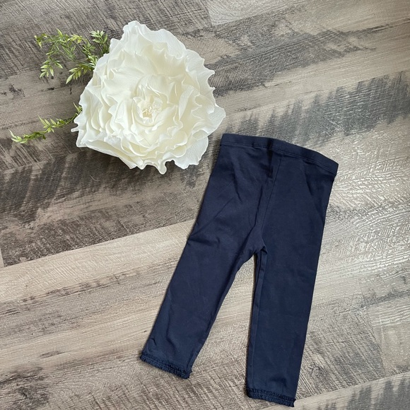 🫐NWOT Navy H&M Ruffled Leggings - Picture 2 of 4